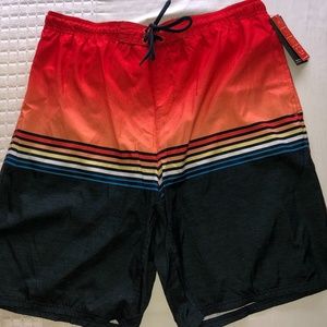 *New With Tags* Mens Large Burnside Swim Trunks
